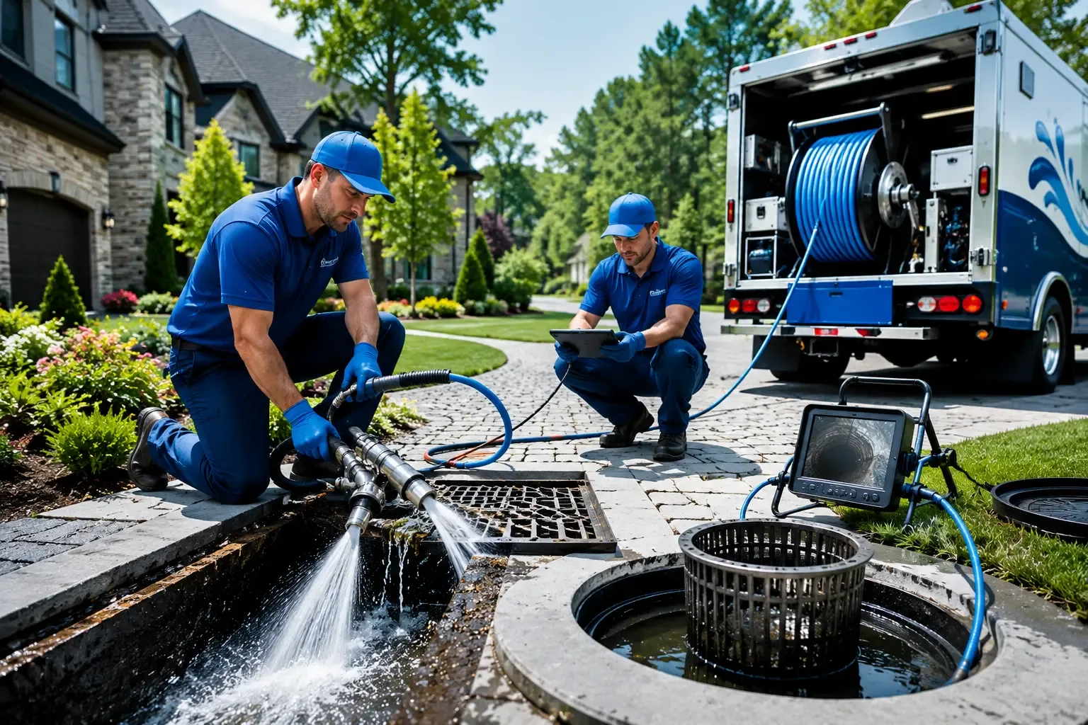 Local outdoor drain cleaning professionals in Harrisburg, PA