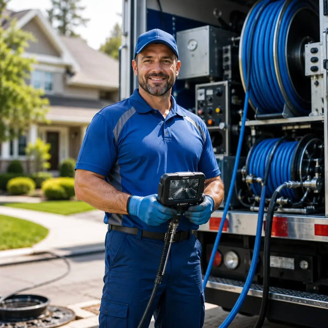 Local outdoor drain cleaning specialists in Harrisburg, PA